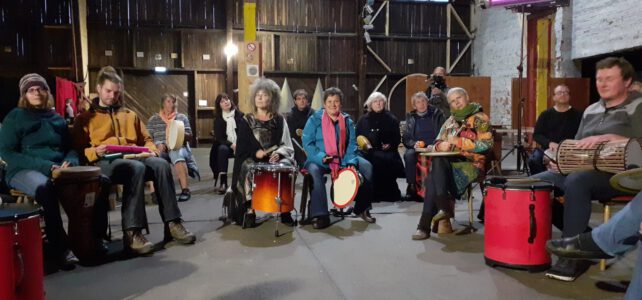 Schupen C in Lübeck, Drum Circle