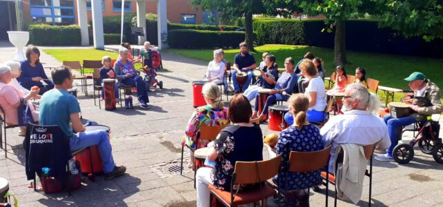 Drum Circle in Moisling