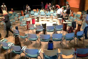 Drum Circle im Gemeinschaftshaus Nachtigallensteg