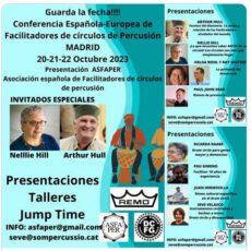 20. – 22. Oktober 2023 | European Spanish Conference of Percussion Circle Facilitators | Madrid
