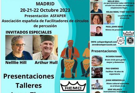 20. – 22. Oktober 2023 | European Spanish Conference of Percussion Circle Facilitators | Madrid